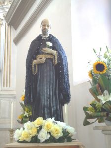 Imagen de San Ignacio de Loyola en El Templo del Pueblo Señorial