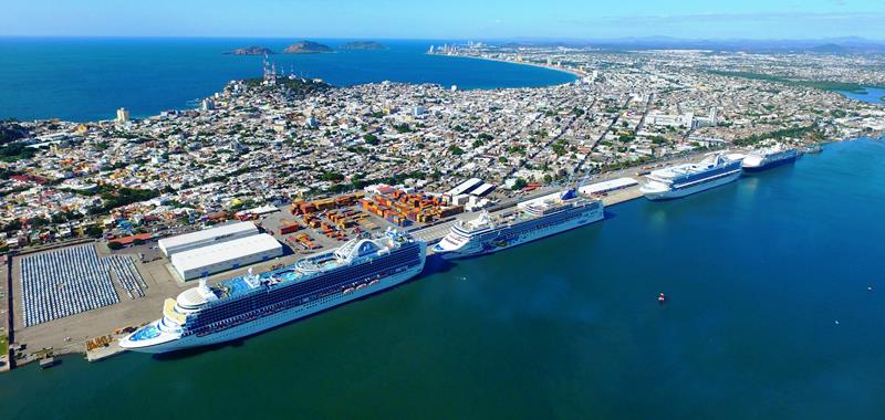 Crece Mazatlán en 2015 en recepción de turistas de cruceros