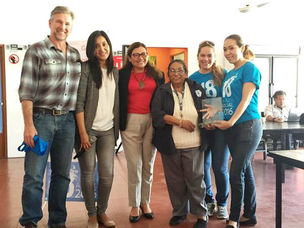 Acuario Recibe Premio Carolina Andrson por el cuidado a la Tortuga Marina 2016