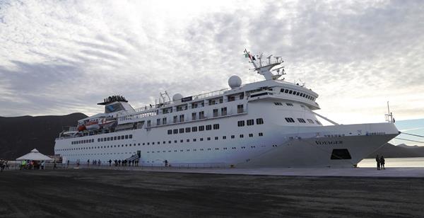 Crucero Voyager llega a Topolobampo 2016
