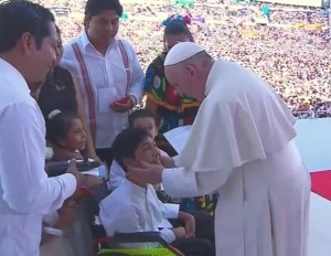 Papa Francisco Encuentro Familias Chiapas 2016