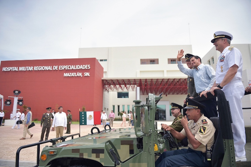 Peña Nieto Inauguración Hosiptal Militar Mazatlán 2016-33