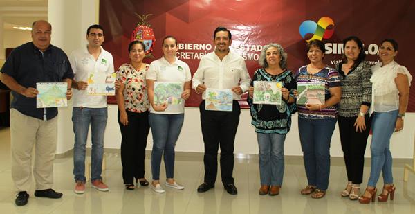 De mazatlecos los mejores dibujos del Concurso de Cultura del Turismo Sustentable