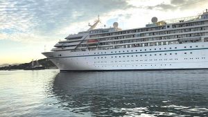 MV Amadea Crucero Arribo Mazatl&aacute;n 2018 Primera Vez