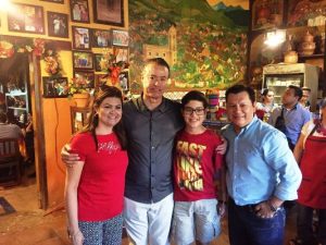 Quirino Ordaz Coppel y Marcos Gabriel Osuna en El Quelite 2018