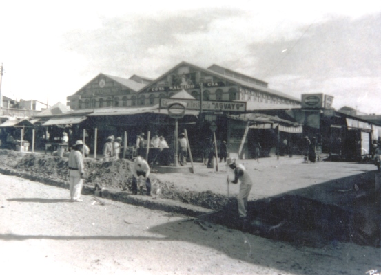 Mercado Pino Suárez Mazatlán 1950