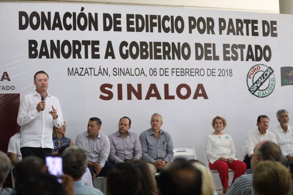 Se Concreta Donación de Edifico de Banorte para Centro de Innovación y Cultura de Mazatlán 2018